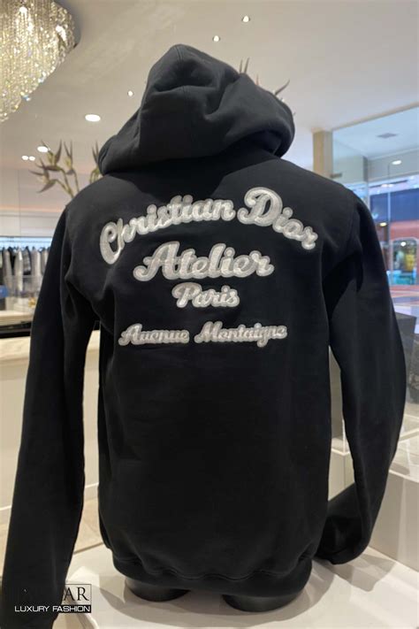 christian dior atelier crewneck|dior hooded hoodie.